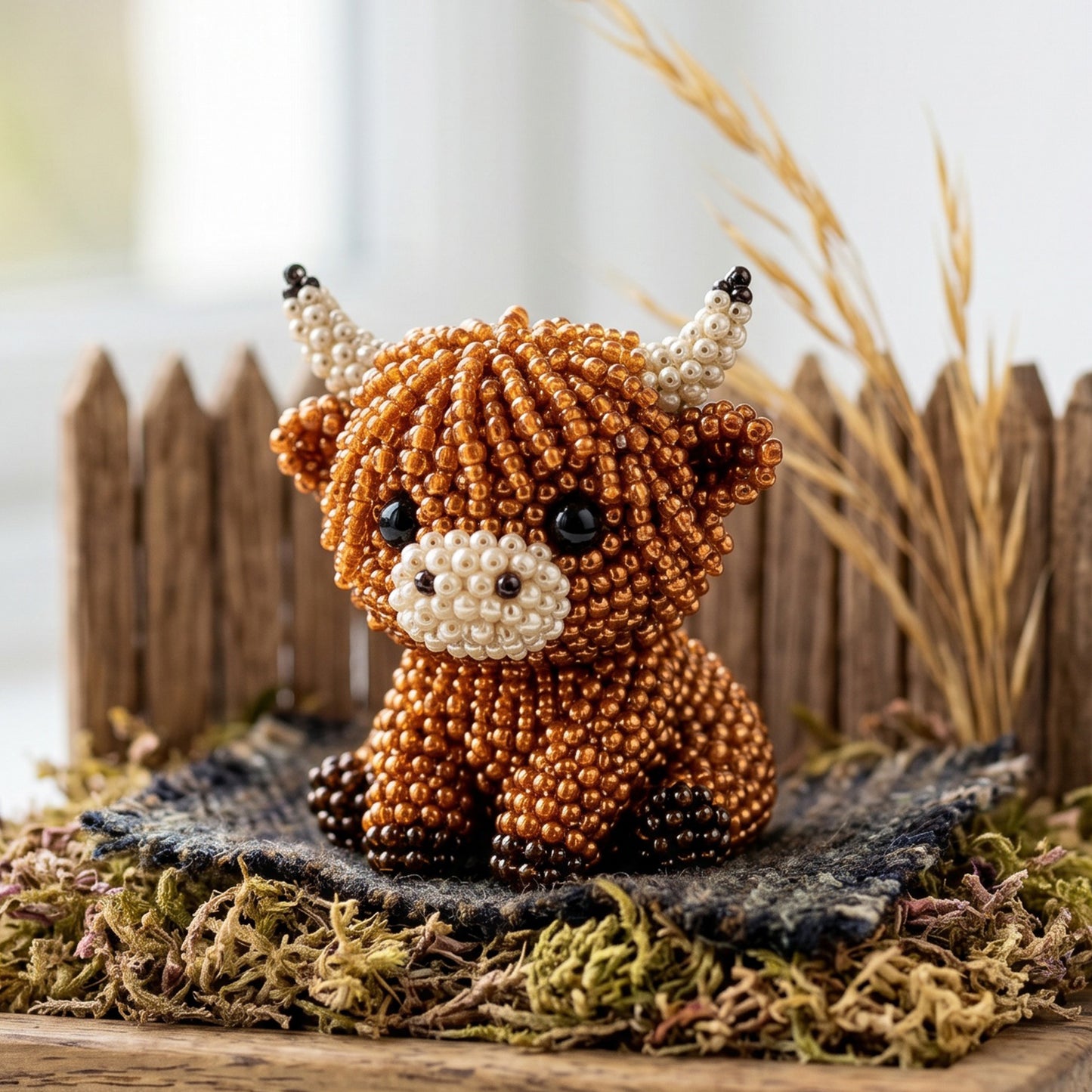 DIY 3D Animals Bead Embroidery Kits with Colorful Beads Bead Embroidery Set Cute Bead Craft Animal Set for Crafting Enthusiasts Girls Women Teens Adults (A)