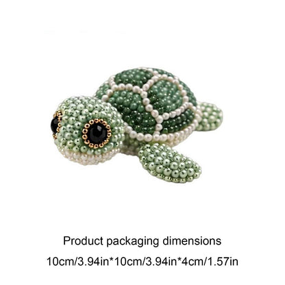 DIY 3D Animals Bead Embroidery Kits with Colorful Beads Bead Embroidery Set Cute Bead Craft Animal Set for Crafting Enthusiasts Girls Women Teens Adults (E)