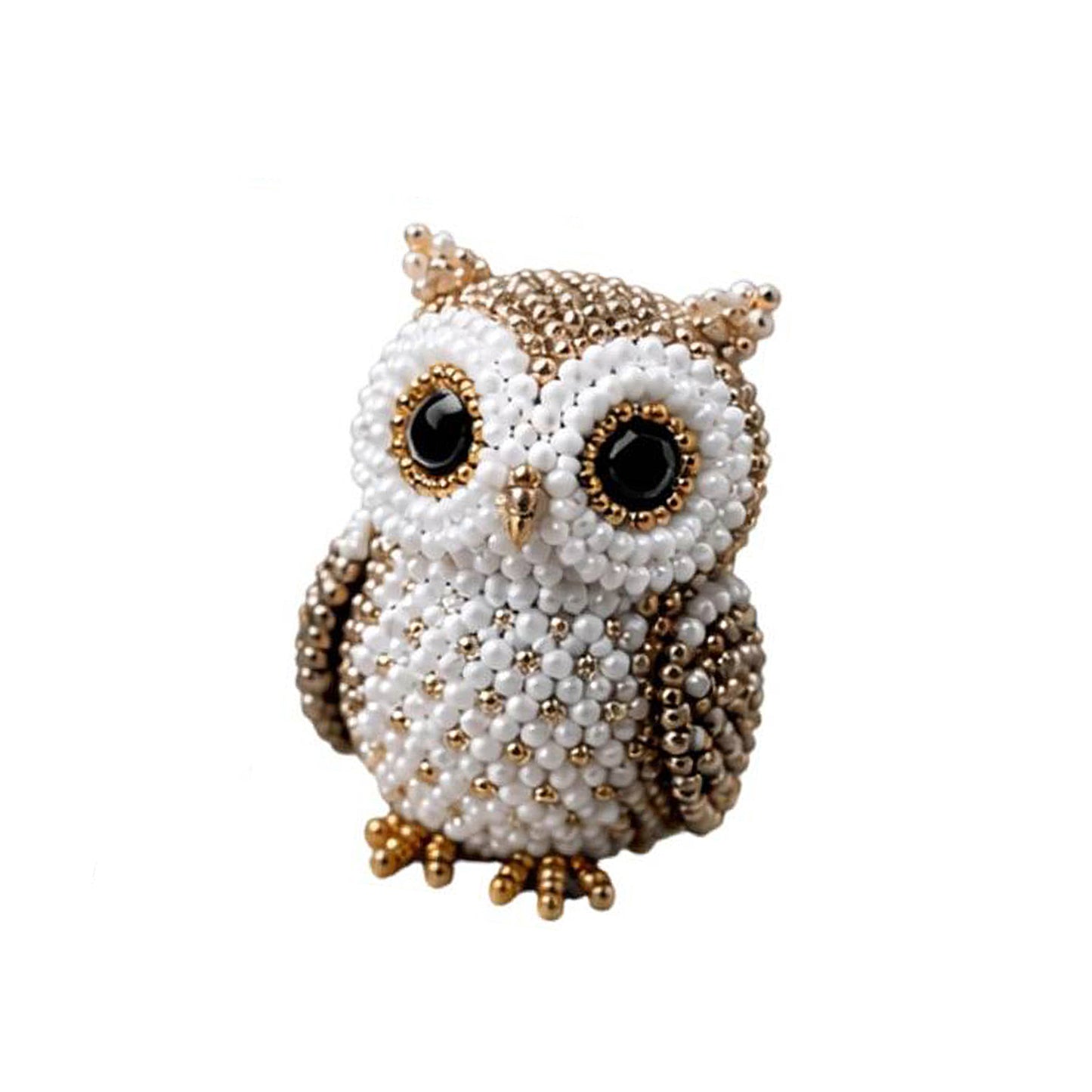 DIY 3D Animals Bead Embroidery Kits with Colorful Beads Bead Embroidery Set Cute Bead Craft Animal Set for Crafting Enthusiasts Girls Women Teens Adults (F)