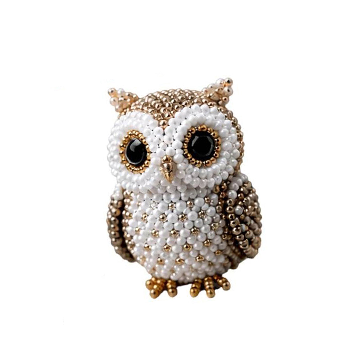 DIY 3D Animals Bead Embroidery Kits with Colorful Beads Bead Embroidery Set Cute Bead Craft Animal Set for Crafting Enthusiasts Girls Women Teens Adults (F)