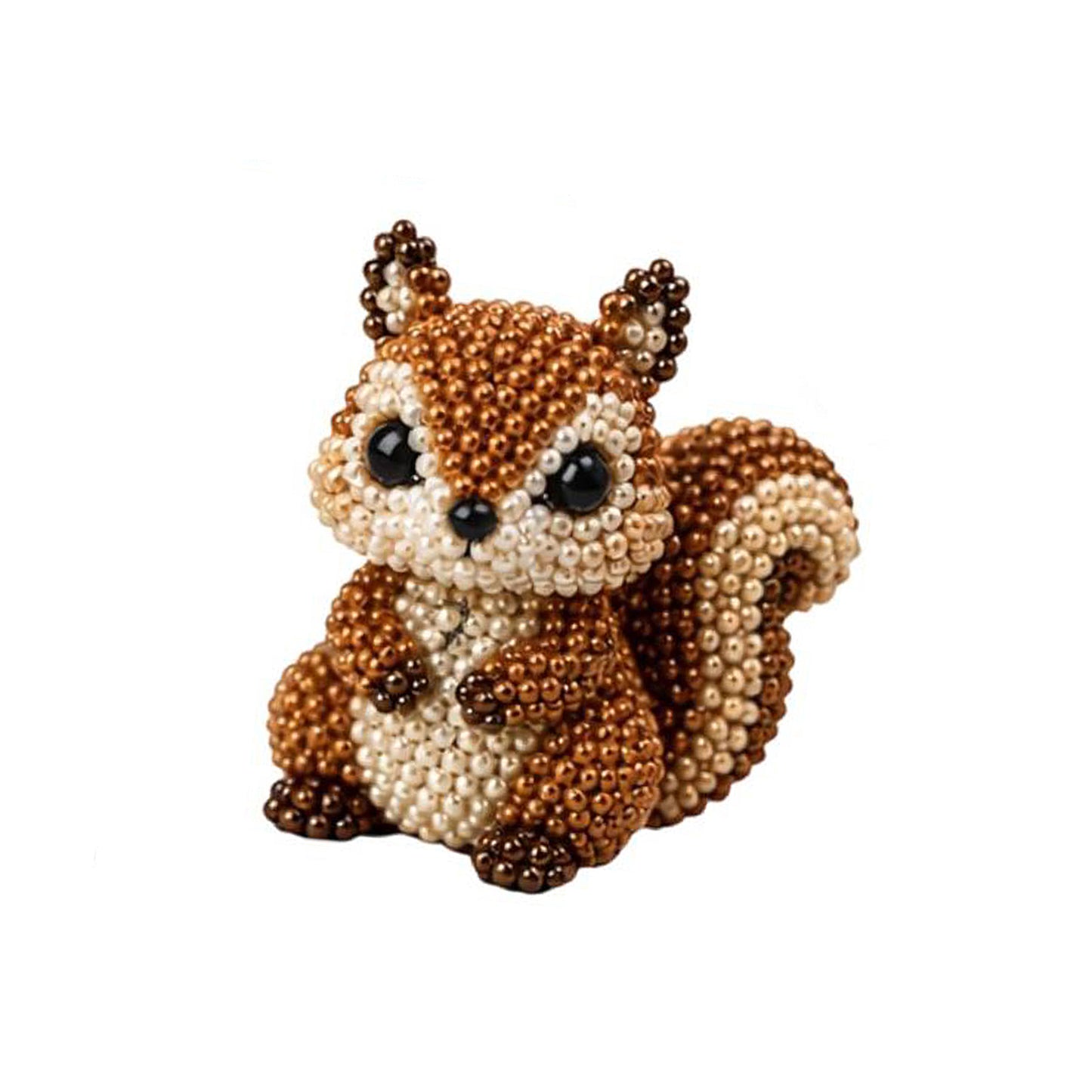 DIY 3D Animals Bead Embroidery Kits with Colorful Beads Bead Embroidery Set Cute Bead Craft Animal Set for Crafting Enthusiasts Girls Women Teens Adults (G)