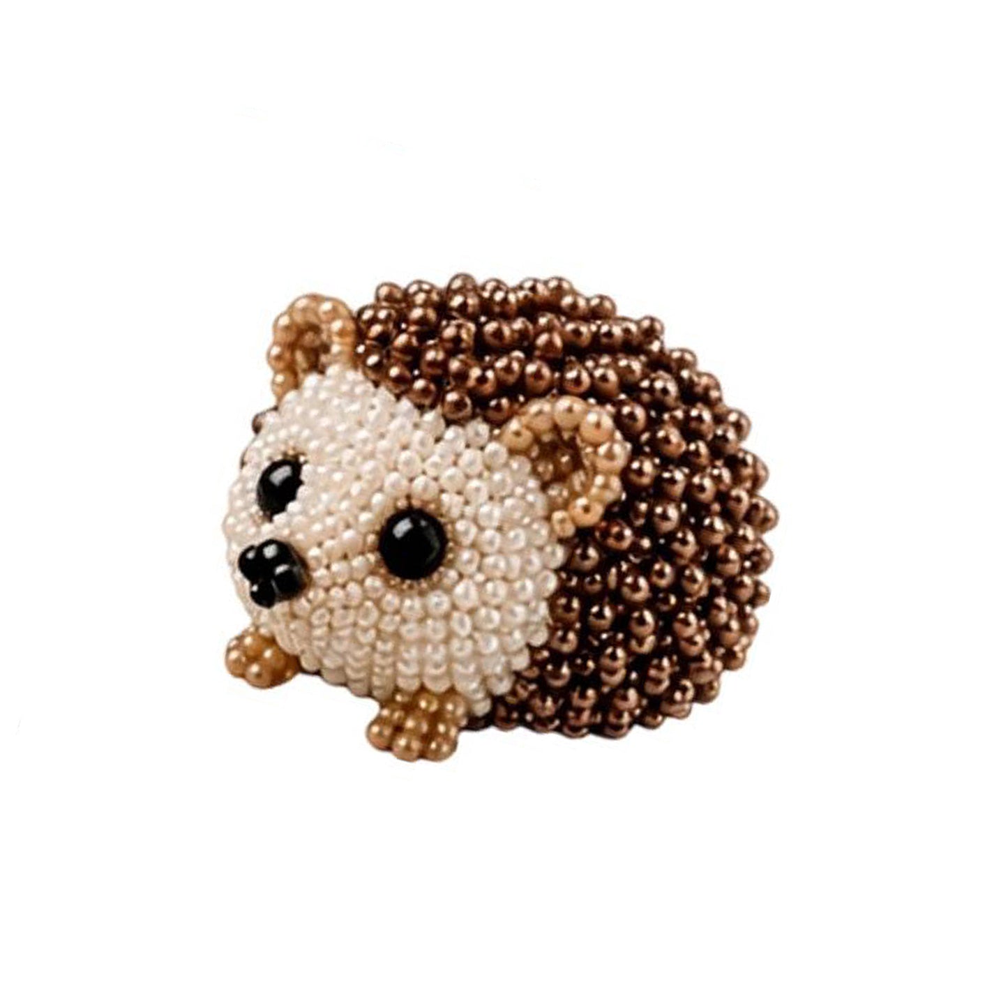 DIY 3D Animals Bead Embroidery Kits with Colorful Beads Bead Embroidery Set Cute Bead Craft Animal Set for Crafting Enthusiasts Girls Women Teens Adults (H)