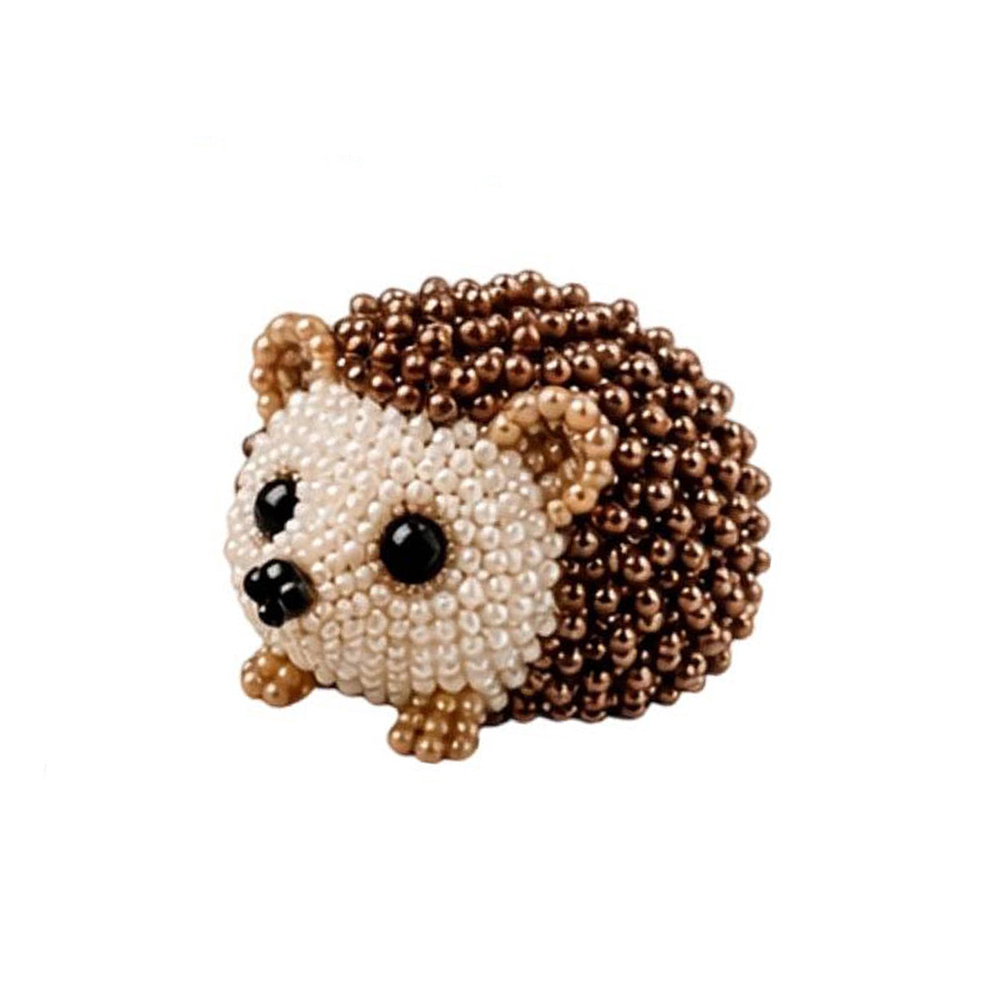 DIY 3D Animals Bead Embroidery Kits with Colorful Beads Bead Embroidery Set Cute Bead Craft Animal Set for Crafting Enthusiasts Girls Women Teens Adults (H)