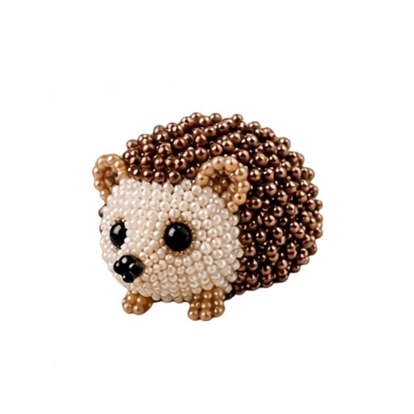 DIY 3D Animals Bead Embroidery Kits with Colorful Beads Bead Embroidery Set Cute Bead Craft Animal Set for Crafting Enthusiasts Girls Women Teens Adults (H)