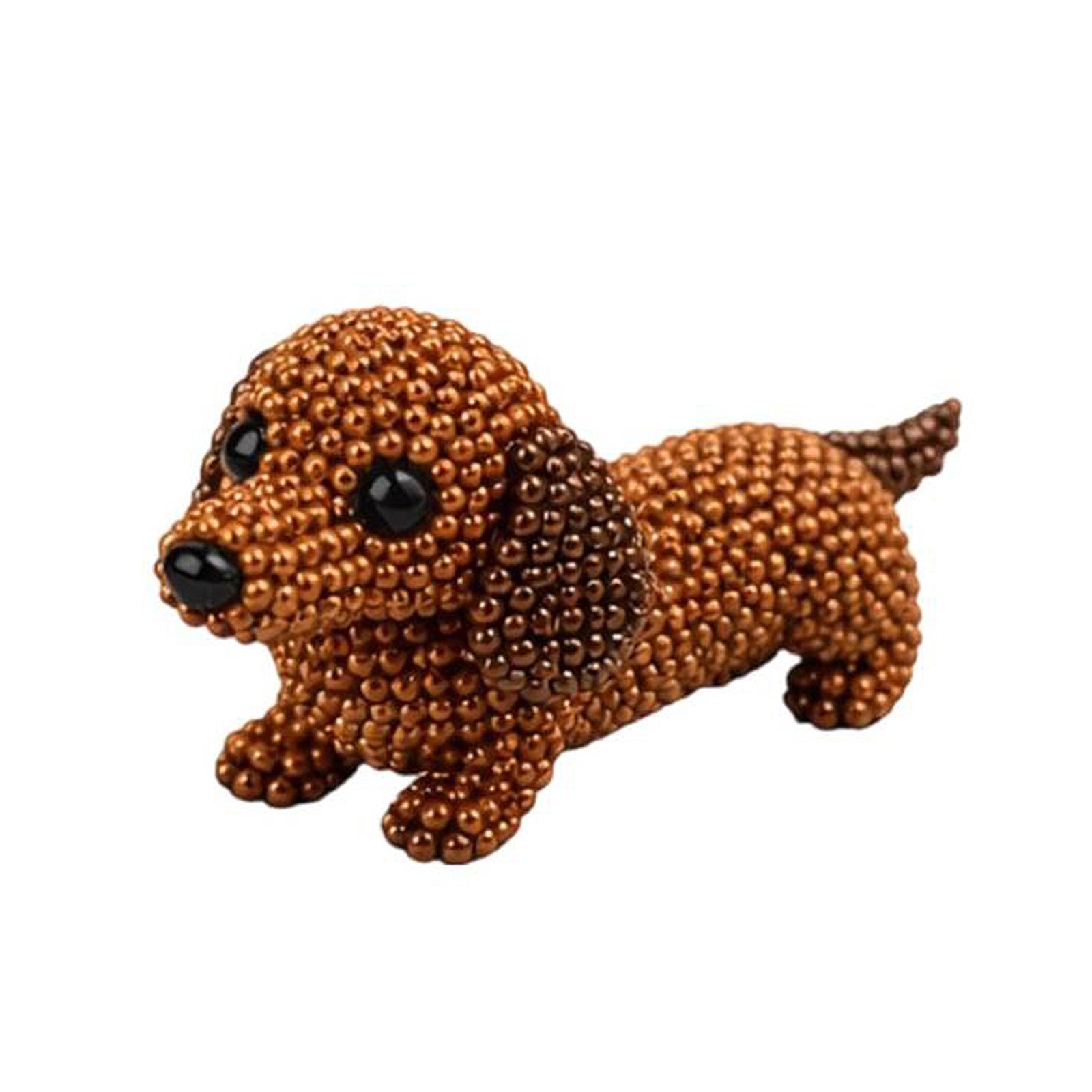 DIY 3D Animals Bead Embroidery Kits with Colorful Beads Bead Embroidery Set Cute Bead Craft Animal Set for Crafting Enthusiasts Girls Women Teens Adults (O)