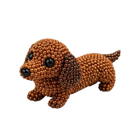 DIY 3D Animals Bead Embroidery Kits with Colorful Beads Bead Embroidery Set Cute Bead Craft Animal Set for Crafting Enthusiasts Girls Women Teens Adults (O)