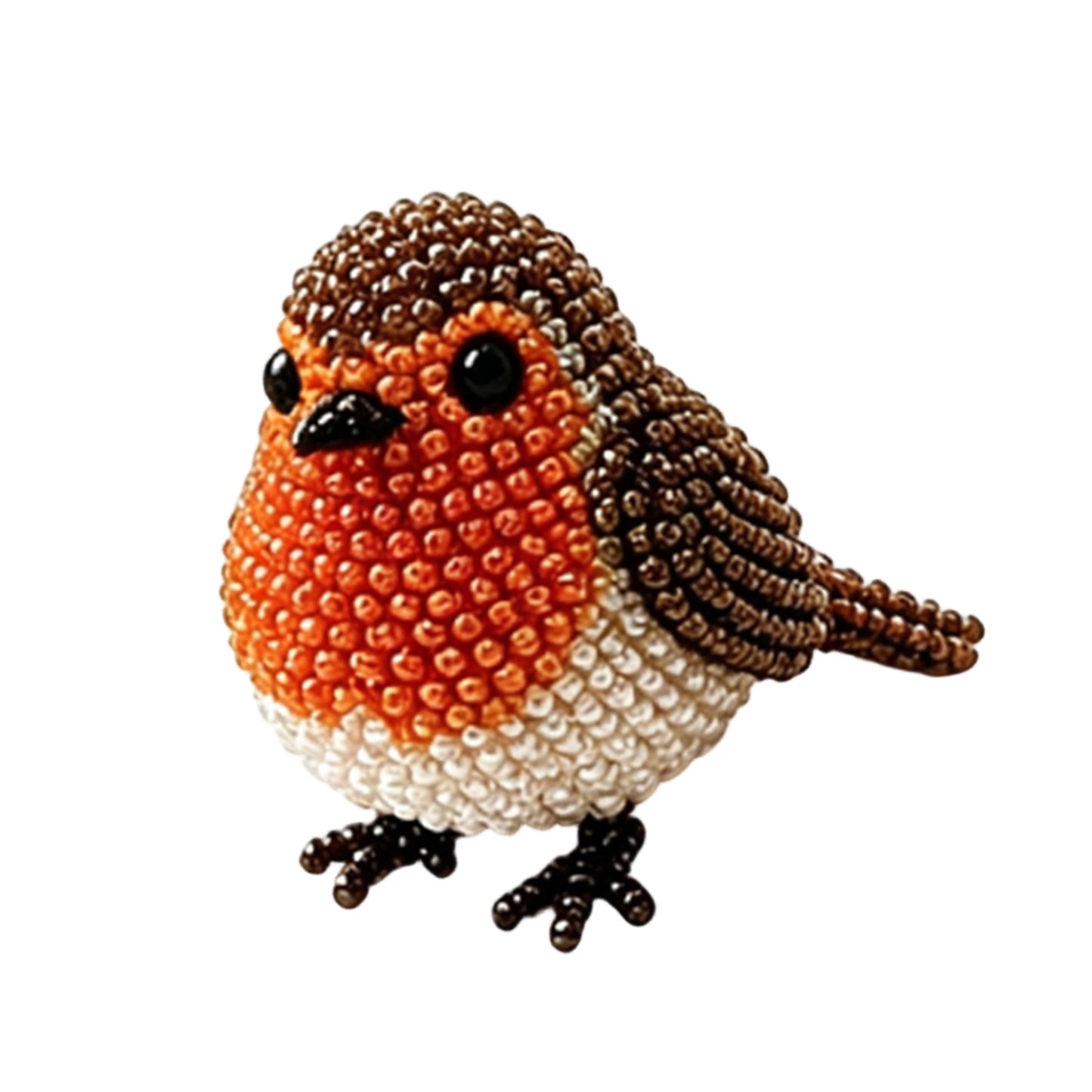 DIY 3D Animals Bead Embroidery Kits with Colorful Beads Bead Embroidery Set Cute Bead Craft Animal Set for Crafting Enthusiasts Girls Women Teens Adults (R)