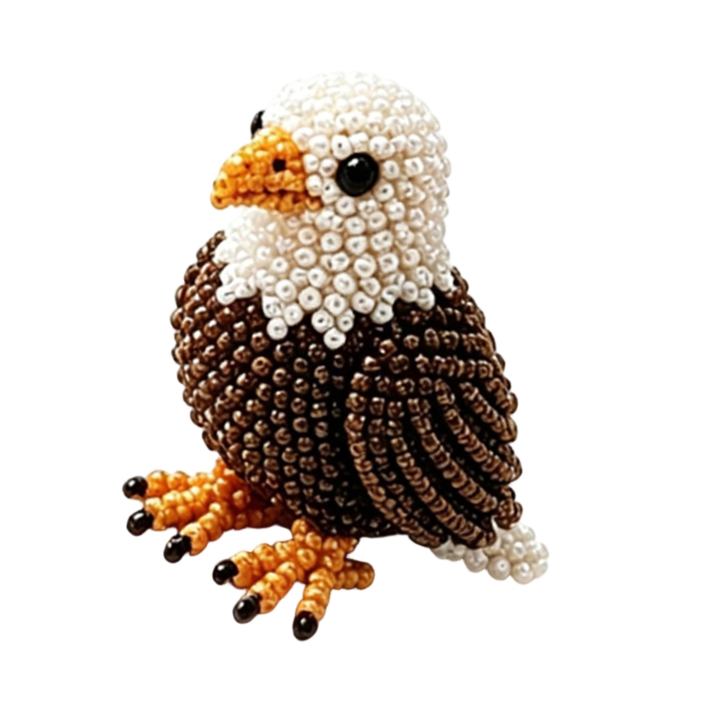DIY 3D Animals Bead Embroidery Kits with Colorful Beads Bead Embroidery Set Cute Bead Craft Animal Set for Crafting Enthusiasts Girls Women Teens Adults (S)
