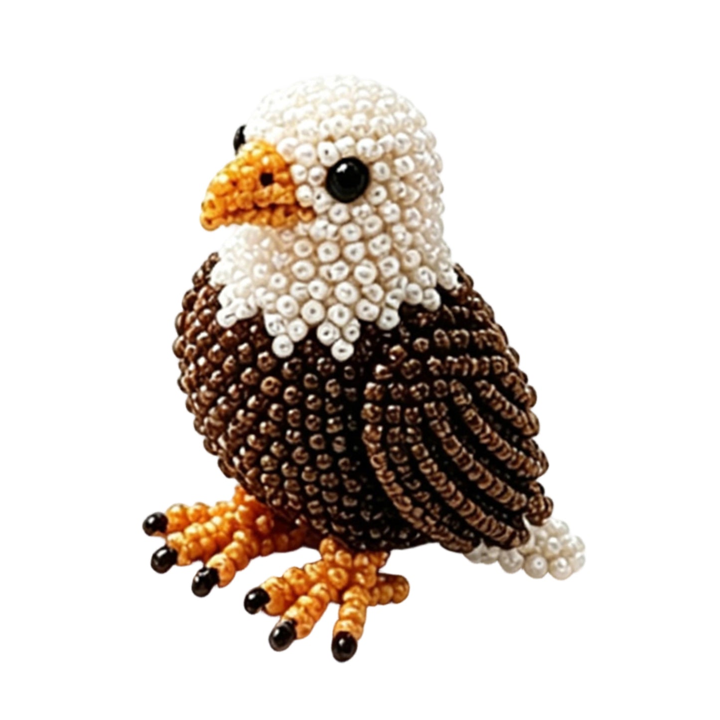 DIY 3D Animals Bead Embroidery Kits with Colorful Beads Bead Embroidery Set Cute Bead Craft Animal Set for Crafting Enthusiasts Girls Women Teens Adults (S)