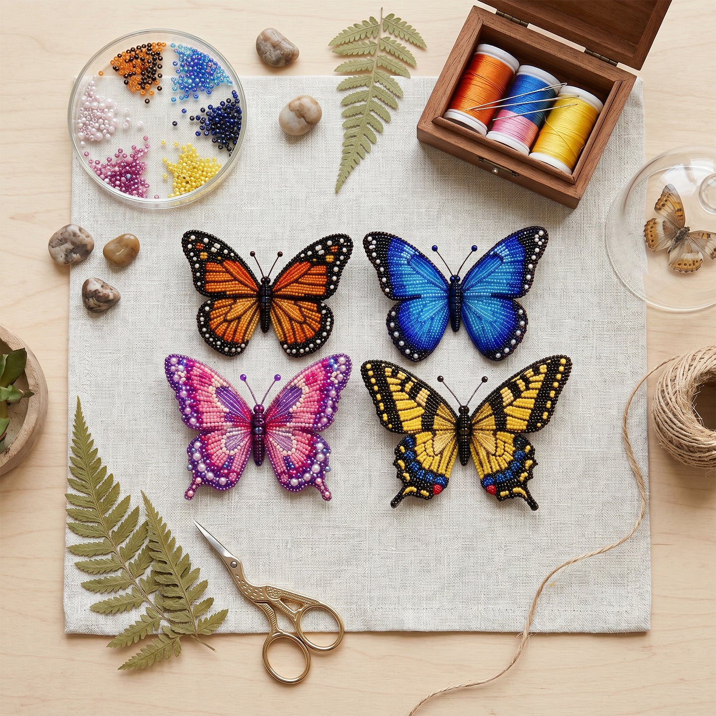 Cute 3D Animal Bead Craft Set with Colorful Beads & Instructions Animals Beadwork Crafts Kits Handmade Jewelry Art Beaded Kit for Beginners & Craft Enthusiasts (Set-J)