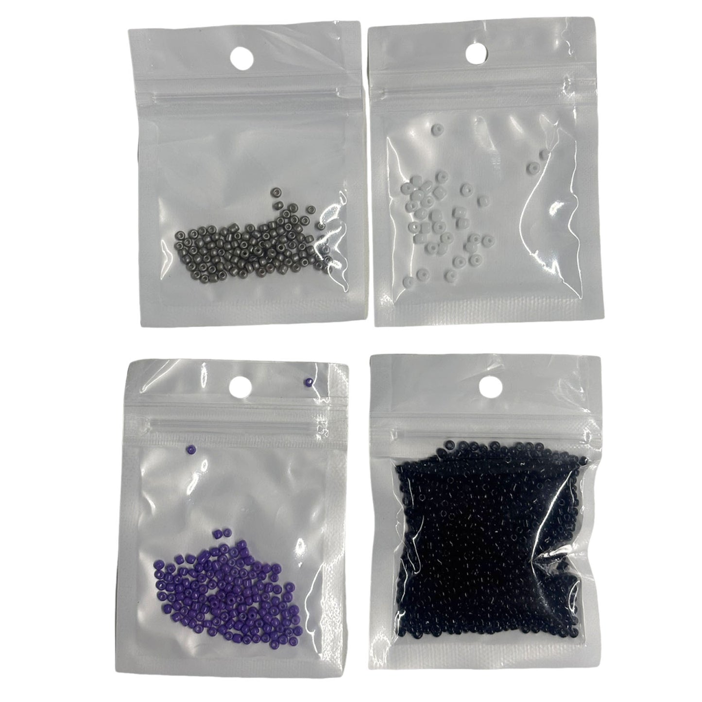 4-Pack 3D Beaded Skeleton DIY Kit with Beads and Instructions Handmade Skeleton Figurine Making Kit Beginner-Friendly for Teens Adults Home Decor Gift (Style B)
