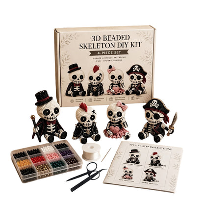 Handmade Bead Art Mosaic Kit Smooth and Wear- Creative DIY Decoration Sturdy for Hand Embroidery Craft Enthusiasts & Decoration (A)