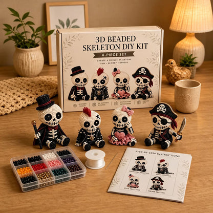 Handmade Bead Art Mosaic Kit Smooth and Wear- Creative DIY Decoration Sturdy for Hand Embroidery Craft Enthusiasts & Decoration (A)