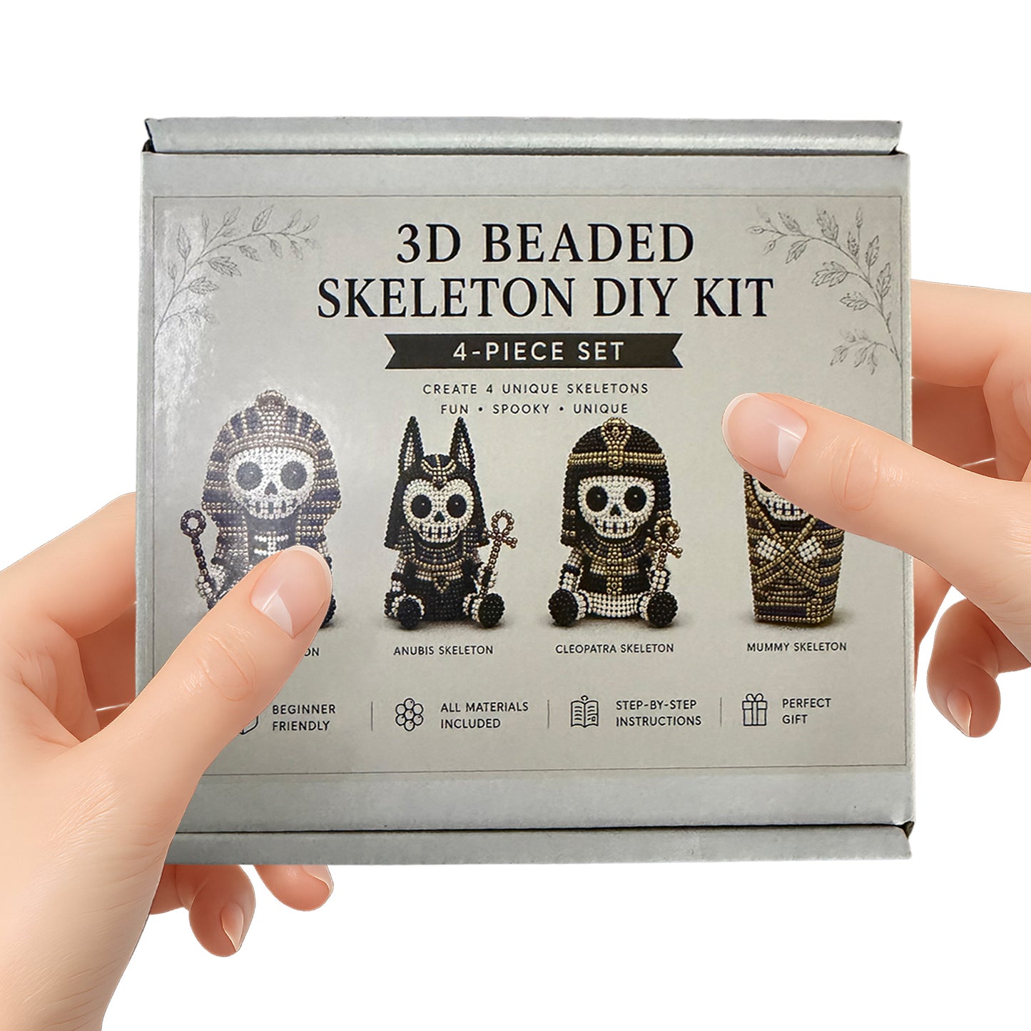 Handmade Bead Art Mosaic Kit Smooth and Wear- Creative DIY Decoration Sturdy for Hand Embroidery Craft Enthusiasts & Decoration (D)