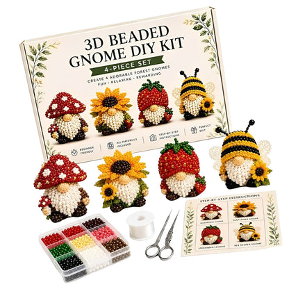 Handmade Bead Art Mosaic Kit with Full Materials & Instructions Creative DIY Decoration Beginner-Friendly for Hand Embroidery Craft Enthusiasts & Decoration (A)