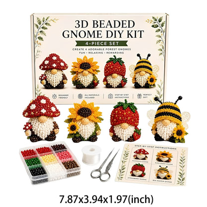 Handmade Bead Art Mosaic Kit with Full Materials & Instructions Creative DIY Decoration Beginner-Friendly for Hand Embroidery Craft Enthusiasts & Decoration (A)