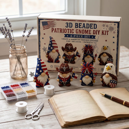 Handmade Bead Art Mosaic Kit with Full Materials & Instructions Creative DIY Decoration Beginner-Friendly for Hand Embroidery Craft Enthusiasts & Decoration (E)