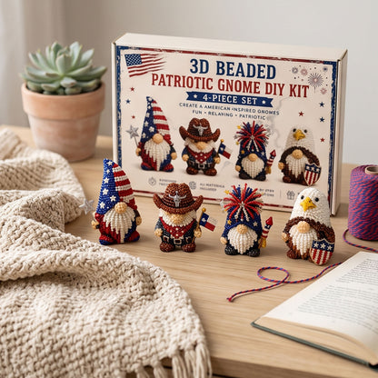 Handmade Bead Art Mosaic Kit with Full Materials & Instructions Creative DIY Decoration Beginner-Friendly for Hand Embroidery Craft Enthusiasts & Decoration (E)